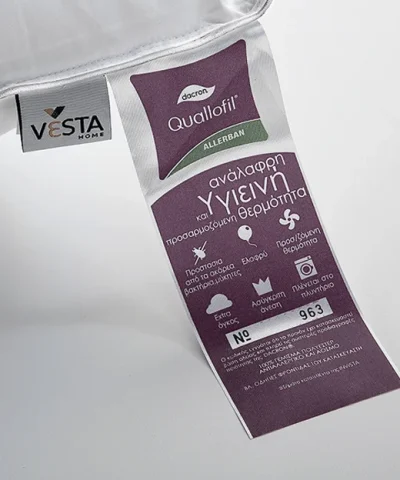 Μαξιλάρι Ύπνου Quallofil Air Allerban 50X70 Vesta Home