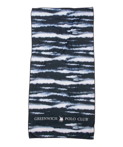 Πετσέτα Θαλάσσης Black Waves (3807) Greenwich Polo Club