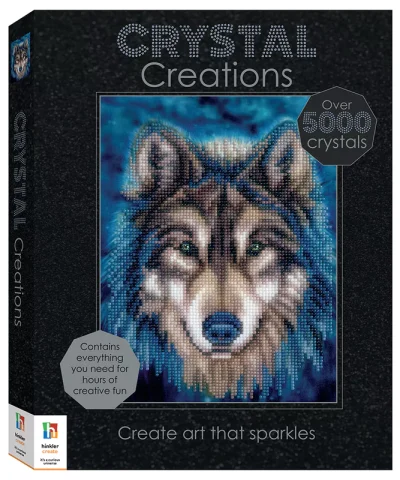 Puzzle Crystal Creations Winter Wolf Hinkler