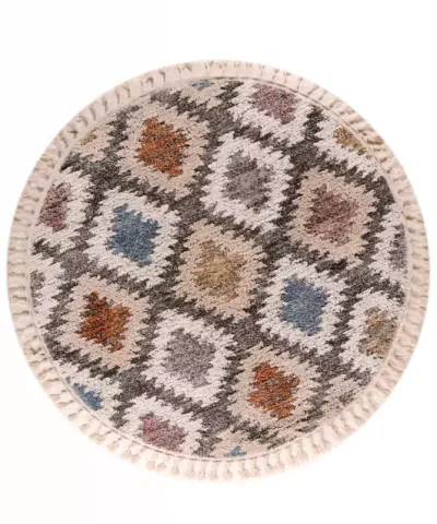 Χαλί Στρογγυλό Dolce 80282-110 (160Χ160) Tzikas carpets