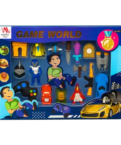 Σετ Γόμες Gift Eraser Collection: Game World Qihao