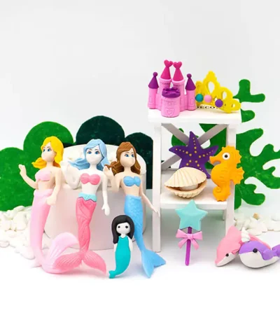 Σετ Γόμες Gift Eraser Collection: Mermaid Princess Qihao