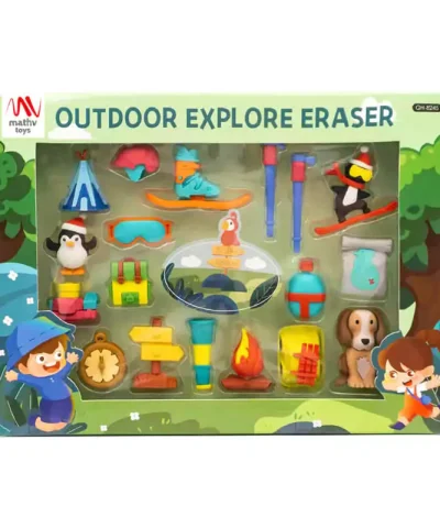 Σετ Γόμες Gift Eraser Collection: Outdoor Expore Qihao