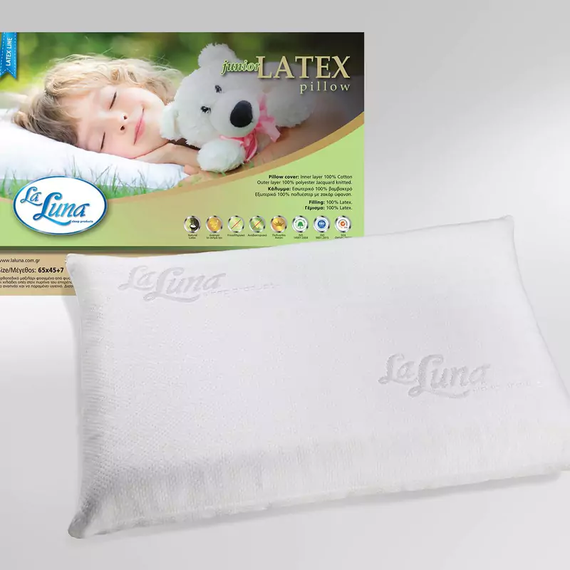 Παιδικό Μαξιλάρι Ύπνου Latex 45Χ65 La Luna