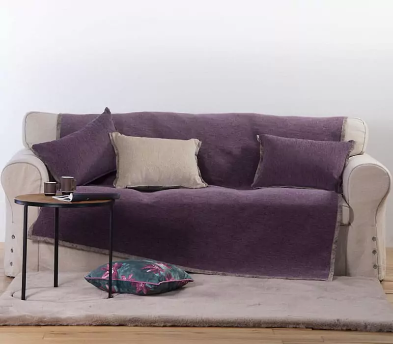 Ριχτάρι καναπέ New Tanger Purple-Ecru Nef Nef