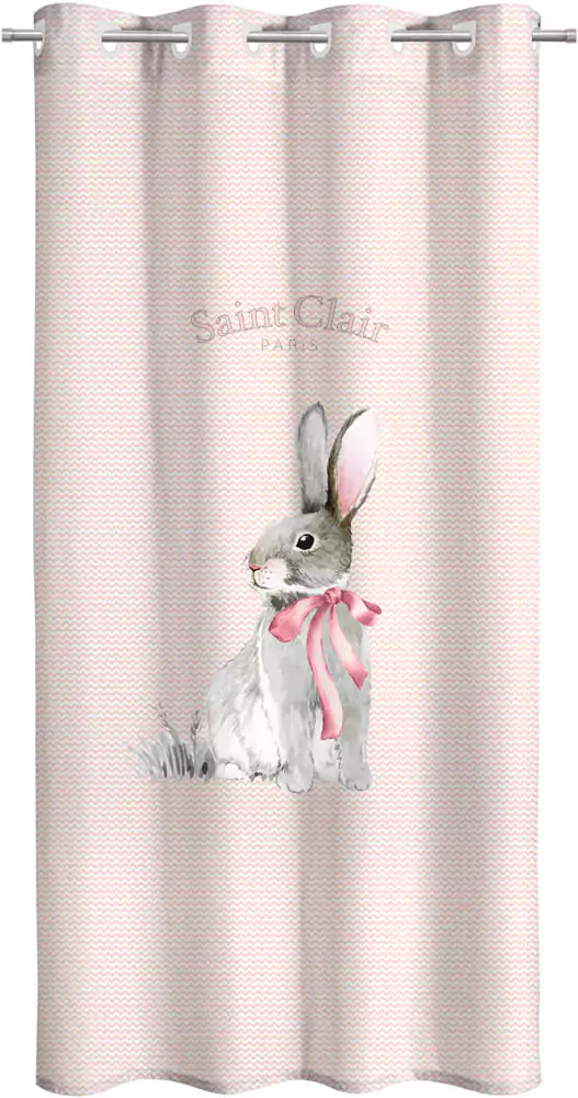 Παιδική Κουρτίνα Lapin 160x240 Saint Clair -pink