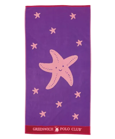 Παιδική Πετσέτα Θαλάσσης Summer Star (3893-3898) Greenwich Polo Club